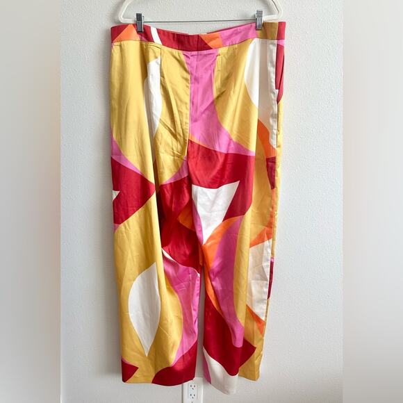 NEW Eloquii Printed Wide Leg Pant in Graphic Swirl Size 16 - Picture 12 of 12